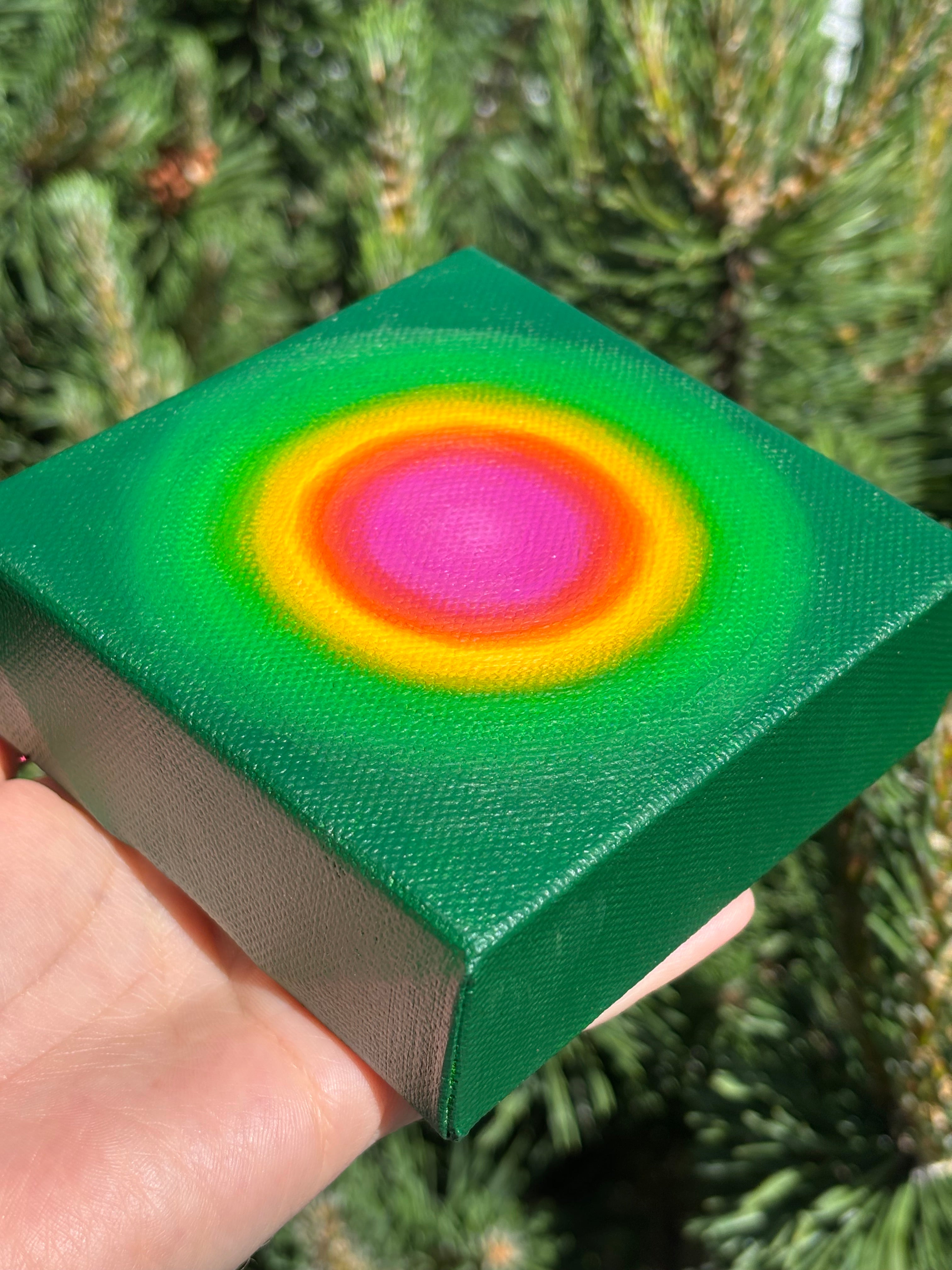 Gradient Series No. 2 4x4 Acrylic Painting on Canvas
