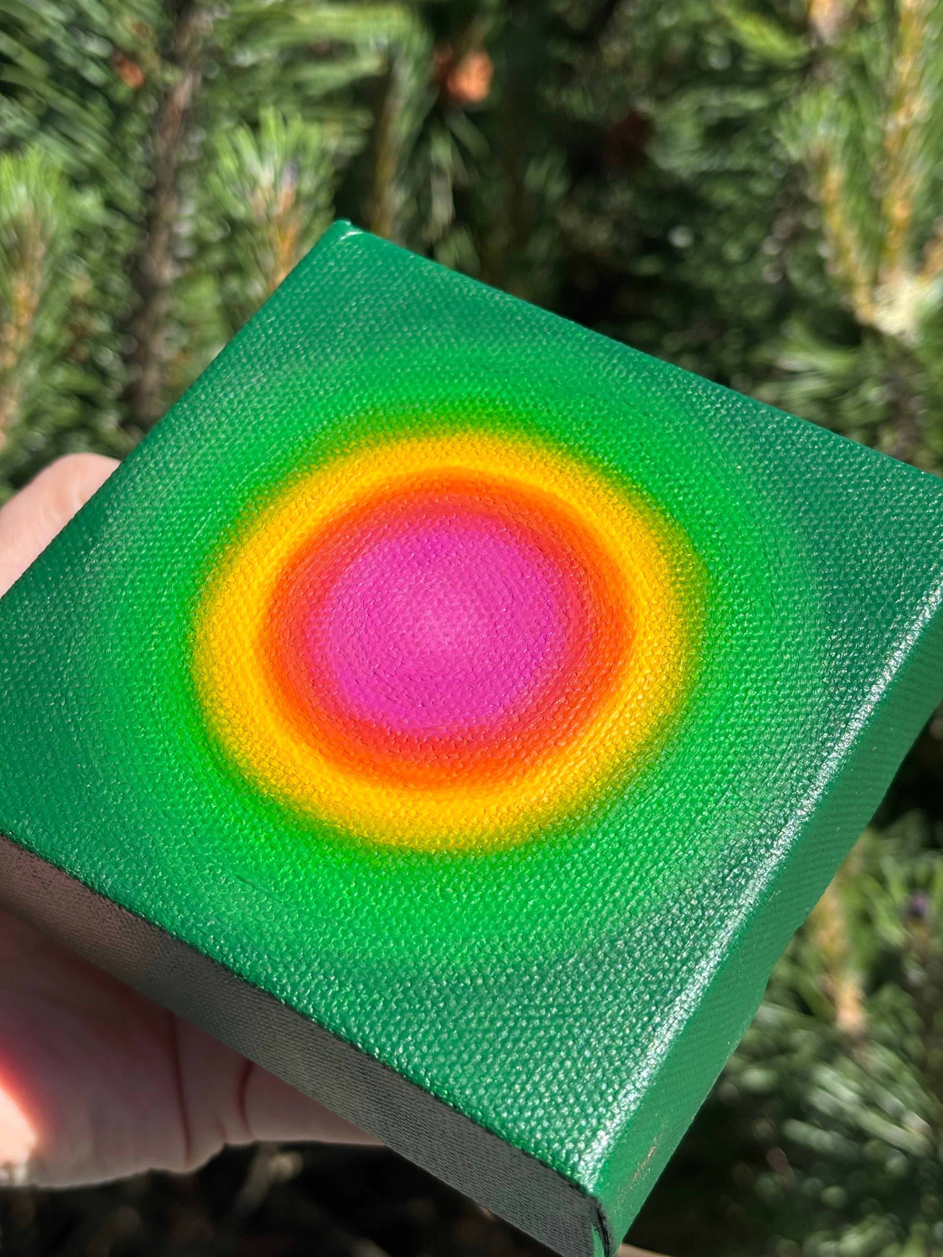 Gradient Series No. 2 4x4 Acrylic Painting on Canvas