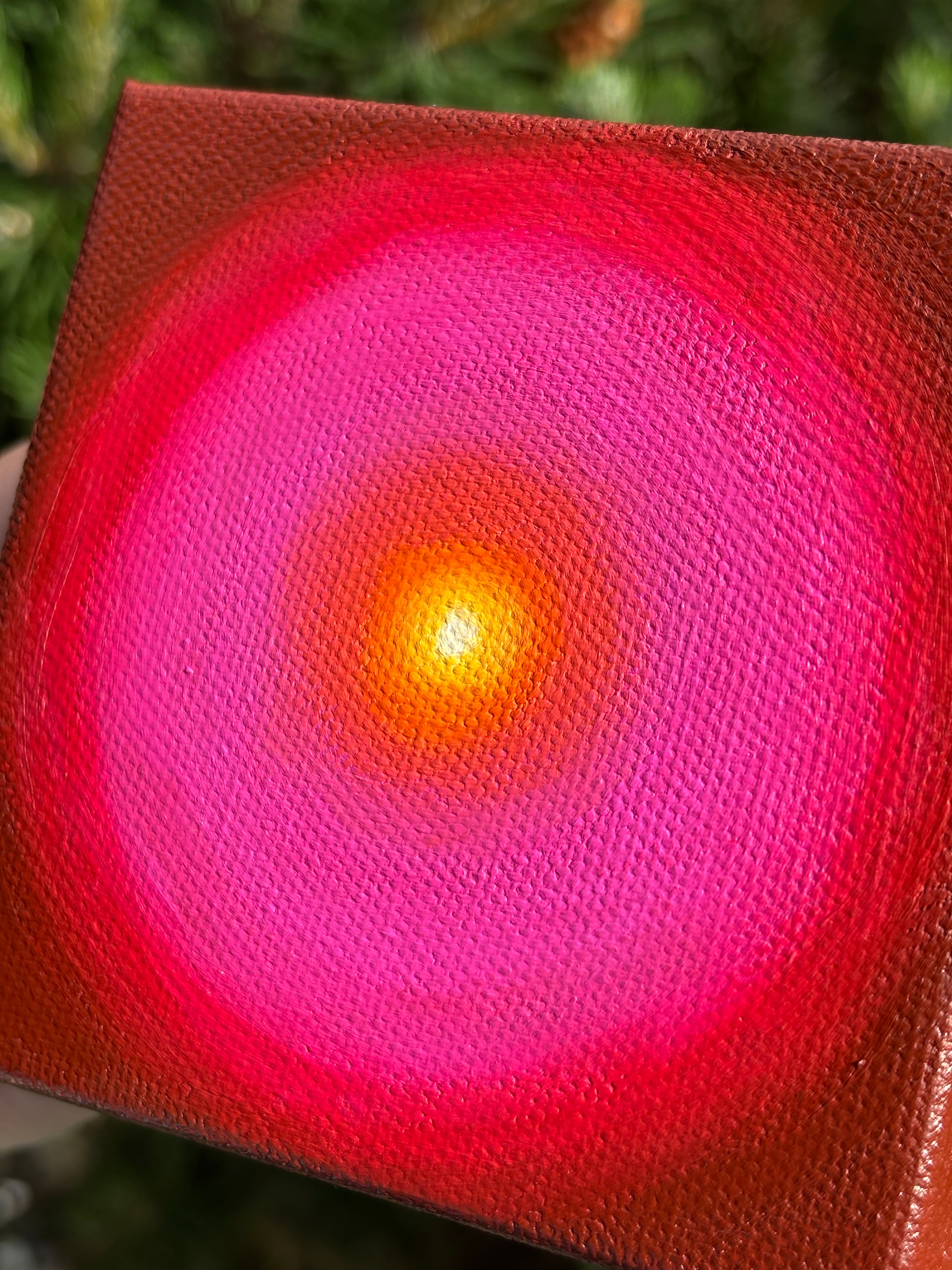 Gradient Series No. 1 4x4 Acrylic Painting on Canvas