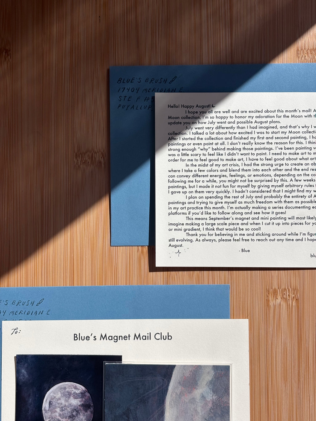 Blue's Magnet Mail Club 🫐💌