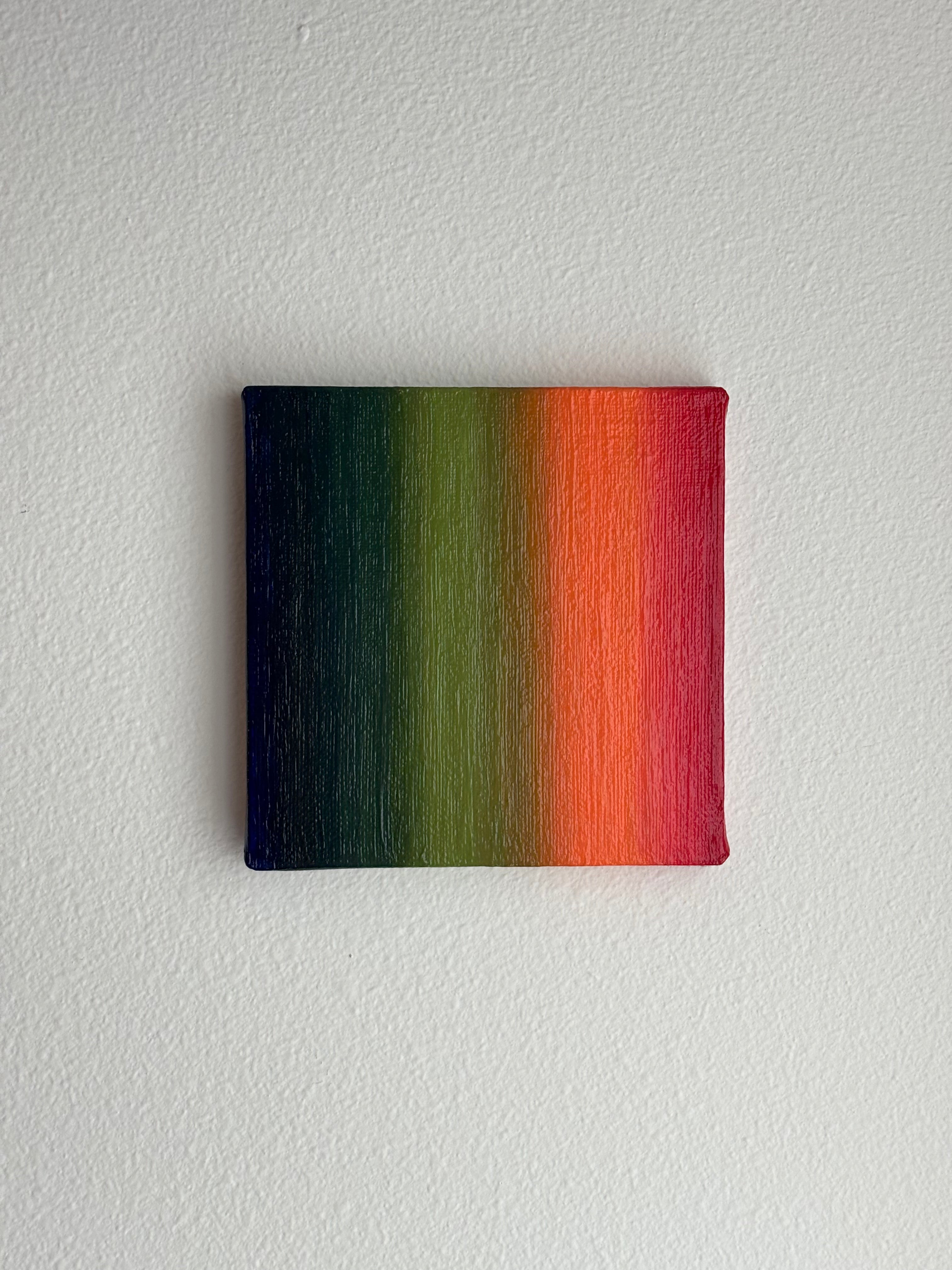 Color Series No. 3 5x5 Acrylic Painting on Canvas