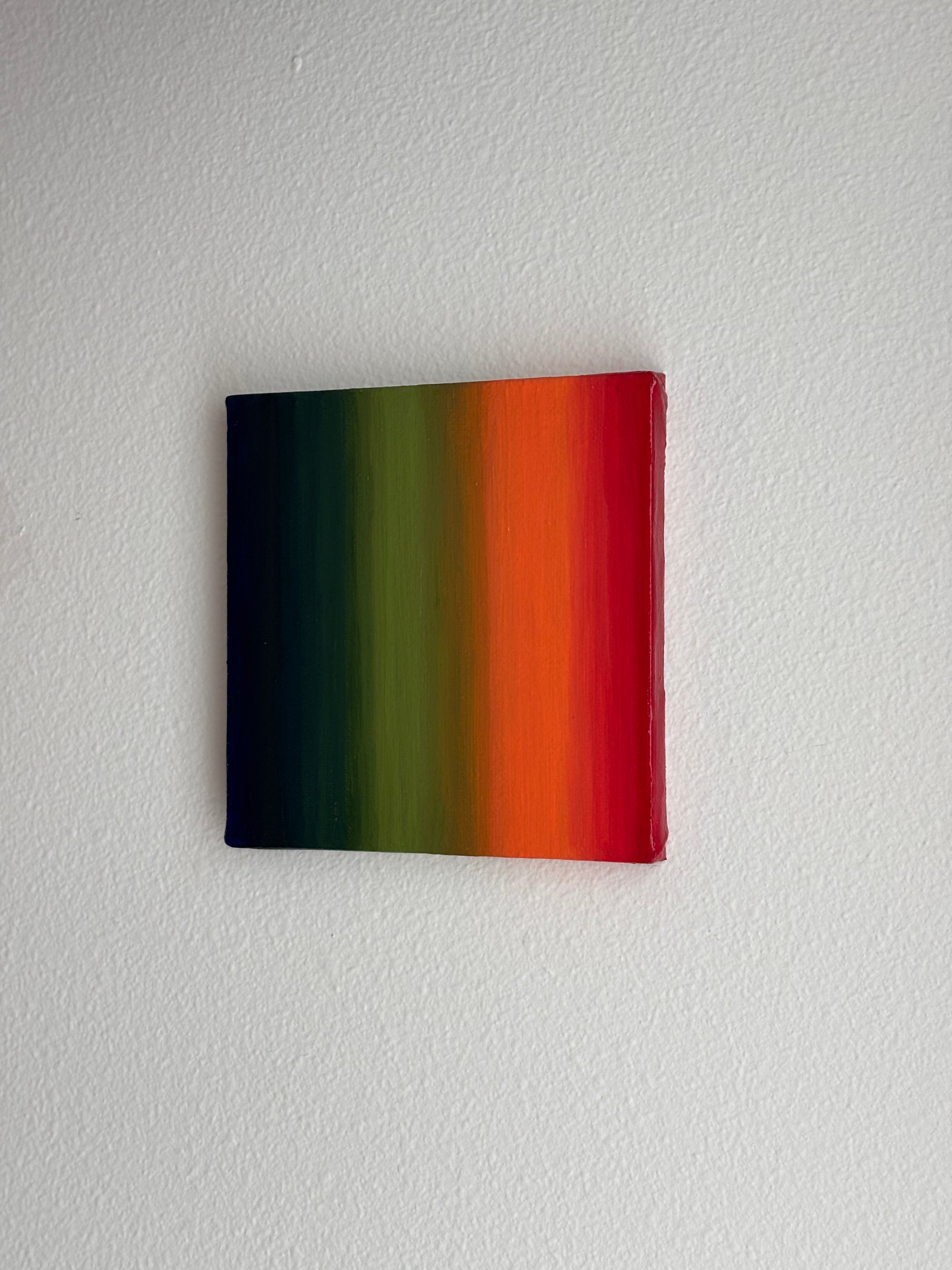 Color Series No. 3 5x5 Acrylic Painting on Canvas