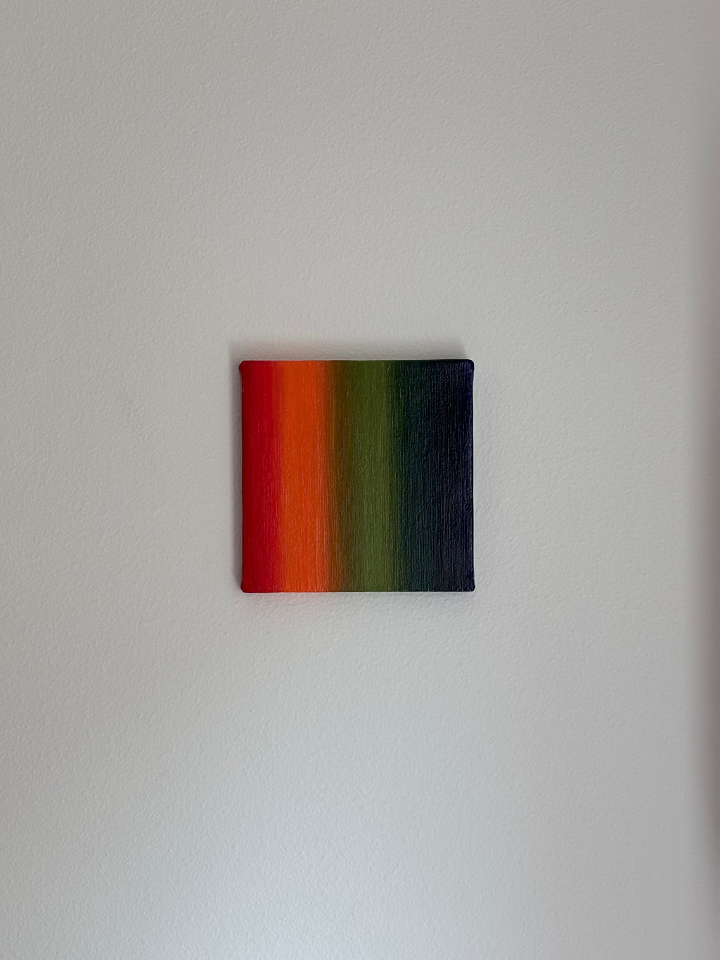 Color Series No. 3 5x5 Acrylic Painting on Canvas