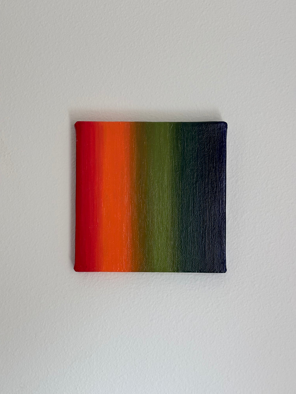 Color Series No. 3 5x5 Acrylic Painting on Canvas