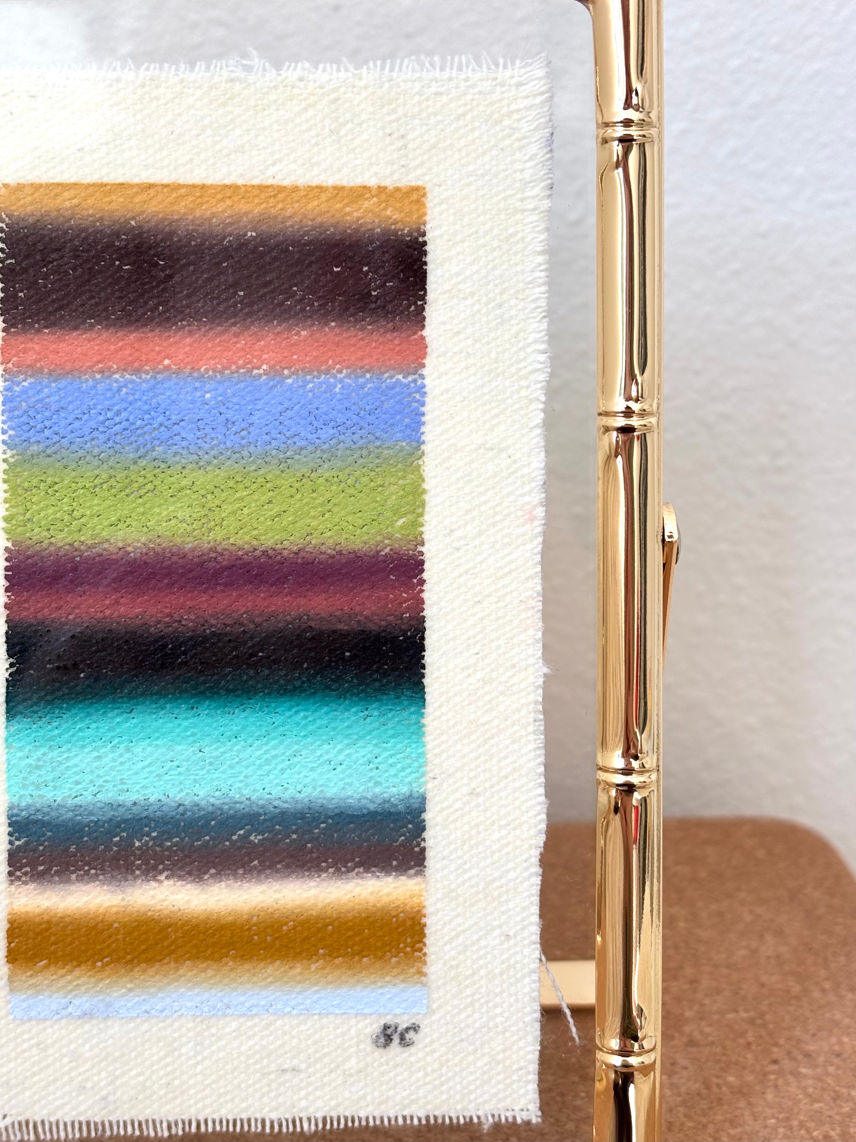 Framed 3x5 Oil Pastel Gradient - August 8th, 2026