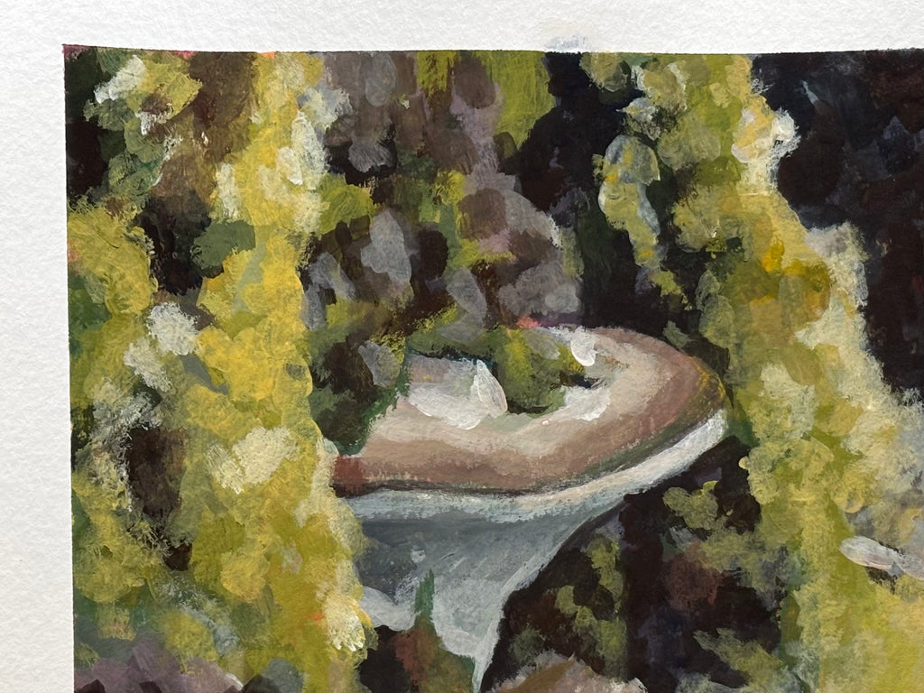 #2 6x6 Original Gouache Painting