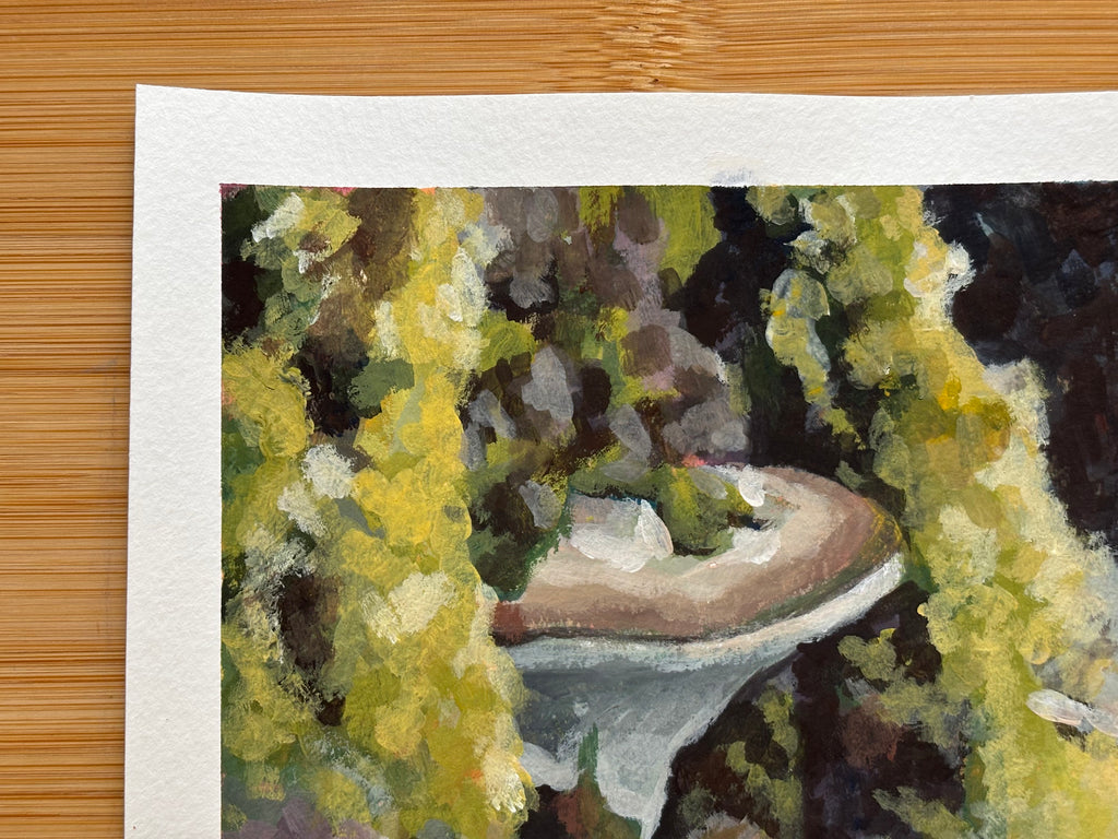 #2 6x6 Original Gouache Painting