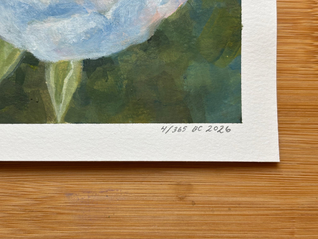 #4 6x6 Original Gouache Painting