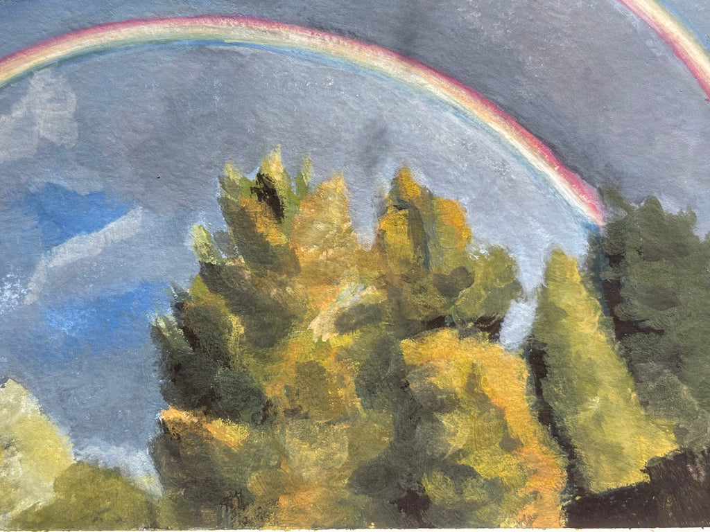 #11 6x6 Original Gouache Painting