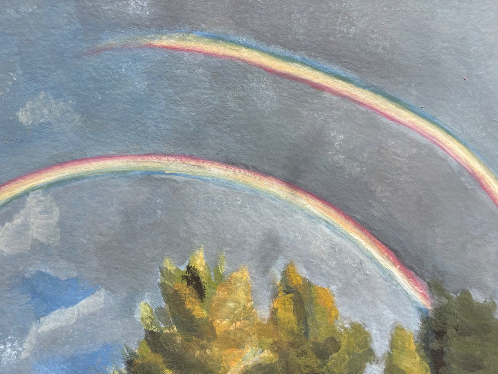 #11 6x6 Original Gouache Painting