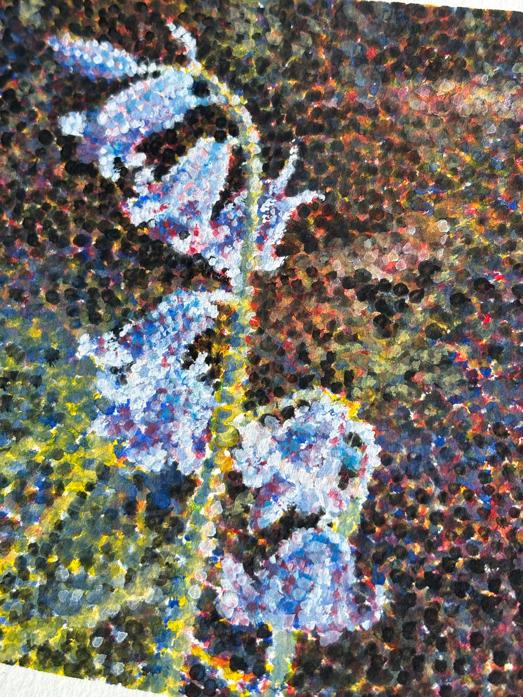 #38 6x6 Original Gouache Painting