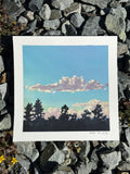 #33 6x6 Original Gouache Painting