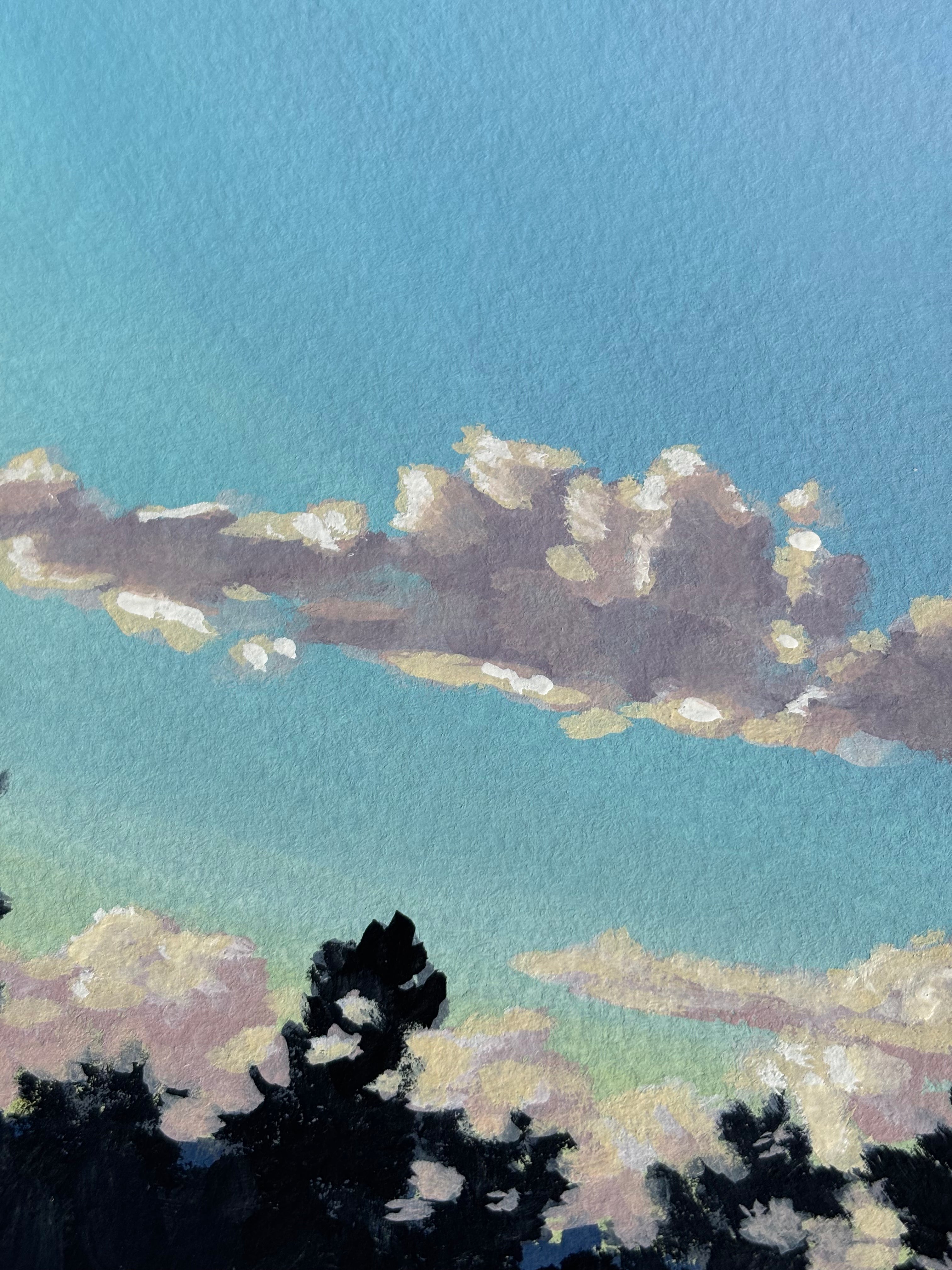 #33 6x6 Original Gouache Painting