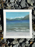 #26 6x6 Original Gouache Painting