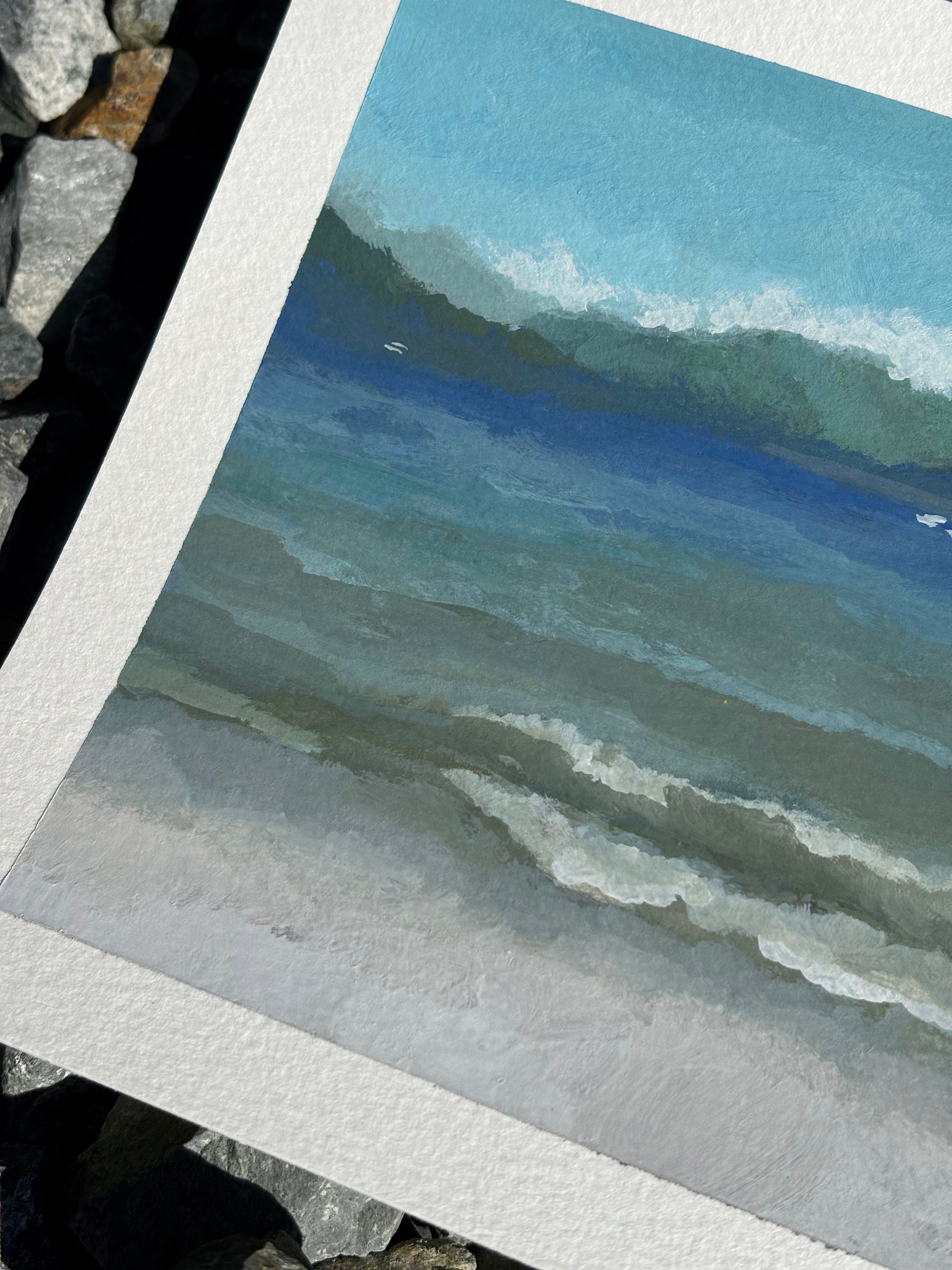 #26 6x6 Original Gouache Painting