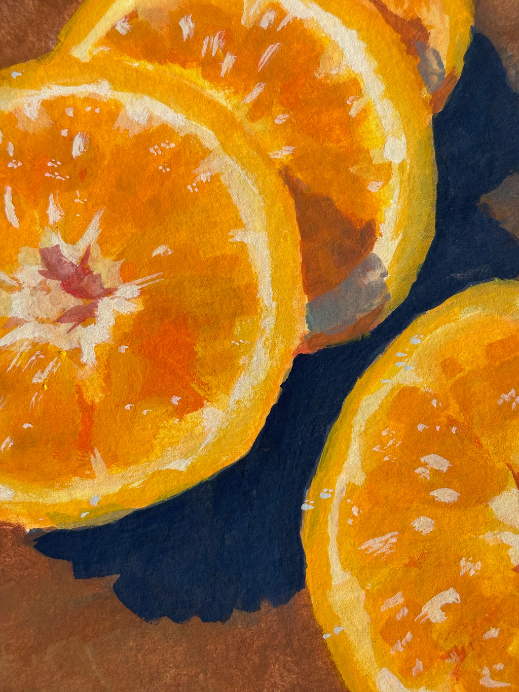 #23 6x6 Original Gouache Painting