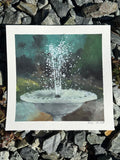 #21 6x6 Original Gouache Painting