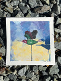 #19 6x6 Original Gouache Painting