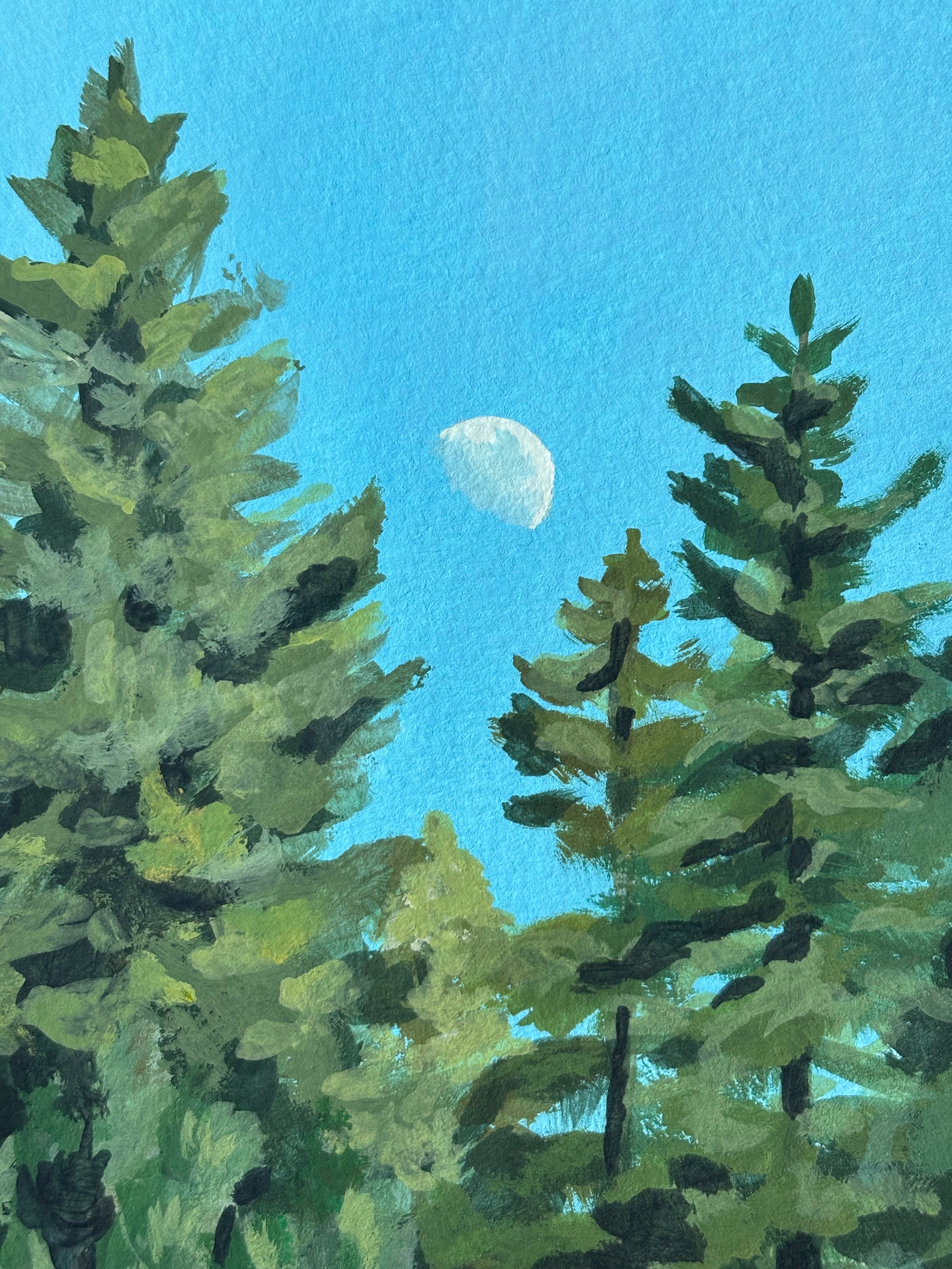 #15 6x6 Original Gouache Painting