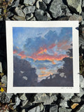 #5 6x6 Original Gouache Painting