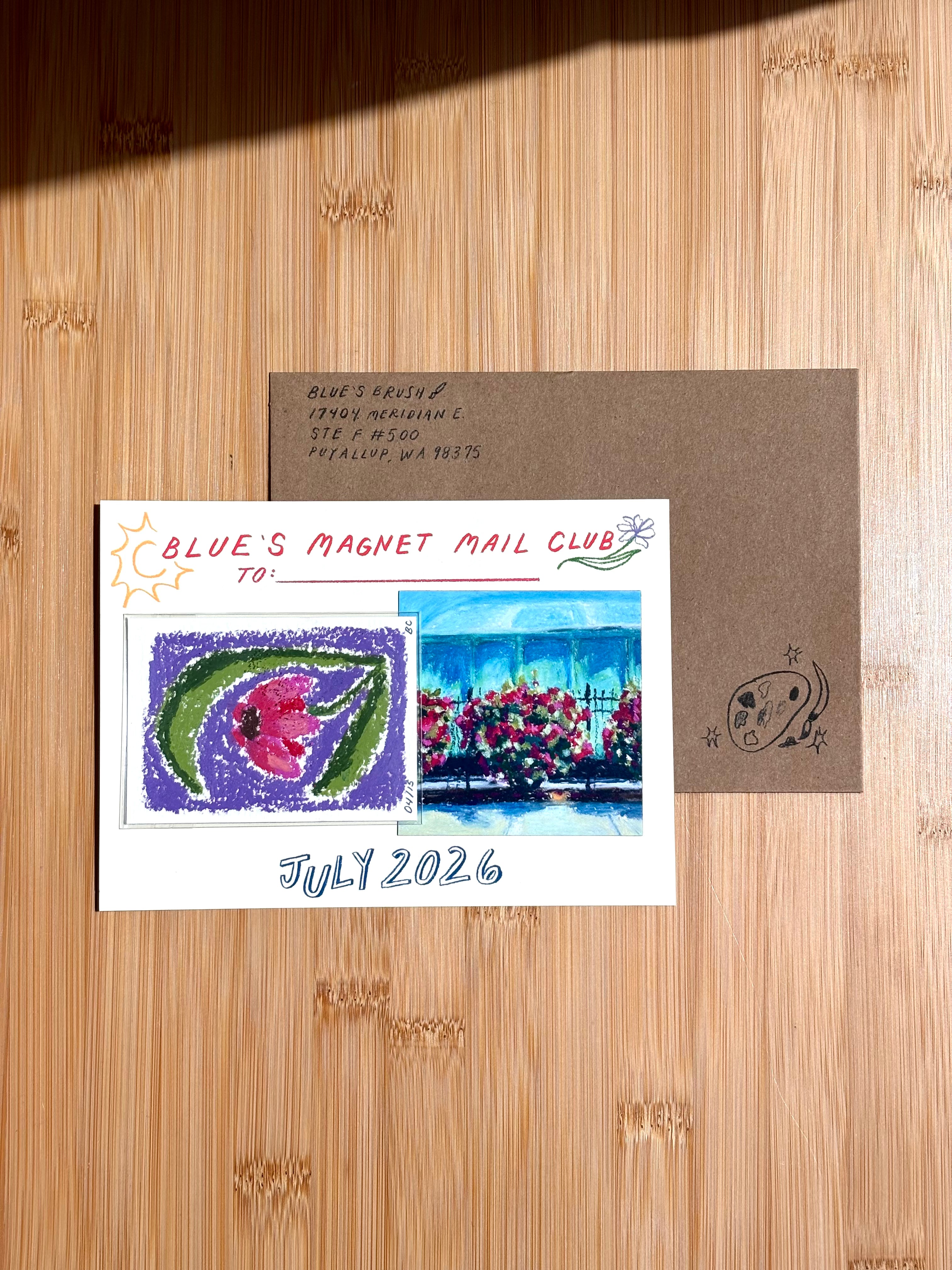 Blue's Magnet Mail Club 🫐💌
