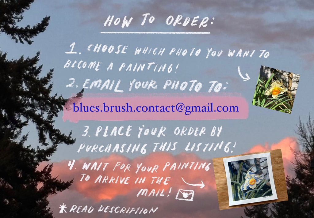 6x6 Painting Your Photos - Custom Commission